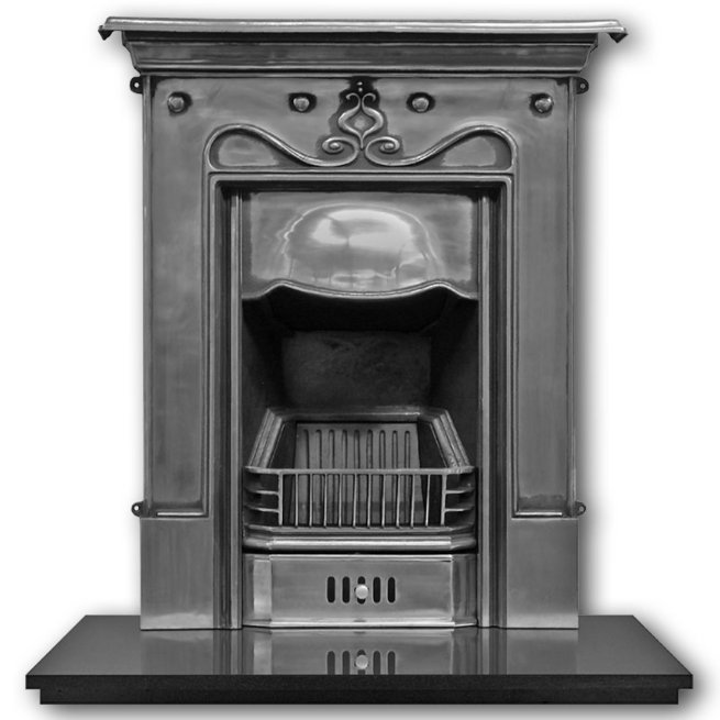 The Tulip cast iron combination fireplace